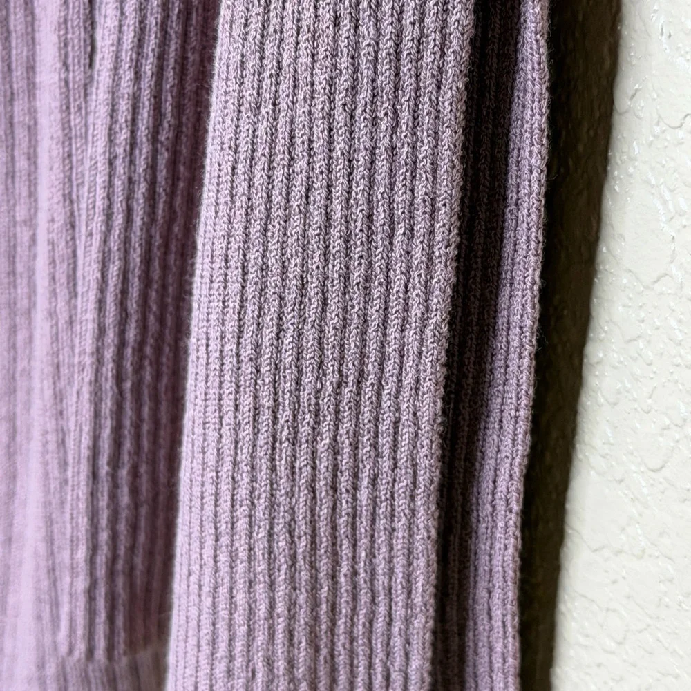 Free People Lavender‎ Long Sleeve Vneck Sweater Top